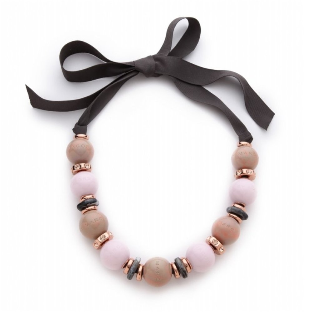 NWT Marc Jacobs Bolt N Bead Necklace